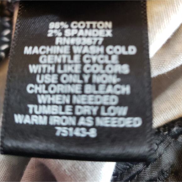 Liz Claiborne 22W black and white slacks - Picture 4 of 4